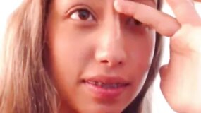 A hot milk bath from a gringo on a horny Latina teen who just wants to avoid ICE