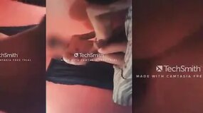 Hot chick fucking her teacher for half an hour