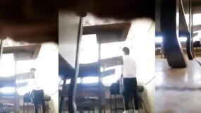 Fucking her doggystyle in the classroom