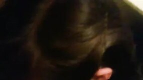 The hot chick selling newspapers gives killer blowjobs