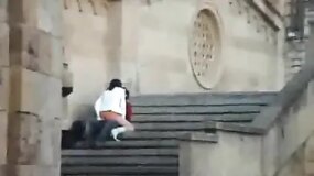 They fucked her raw on the bench, all crooked and sweaty