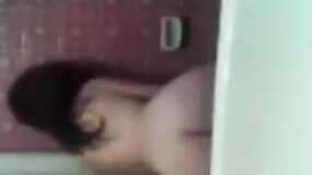 Antonella can’t stop fucking even in the bathroom