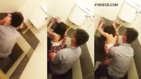 Fucking in a dive bar bathroom with a high school sophomore