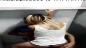teen fucking in the bathroom