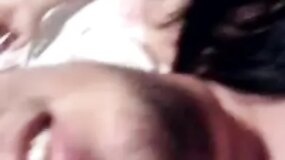 These two hot chicks so in love record themselves while they get fucked hard