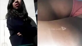 Catch a teen’s pussy upskirt while she waits for the bus