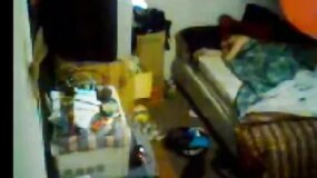 Spy cam catches lesbian college chicks getting fucked raw