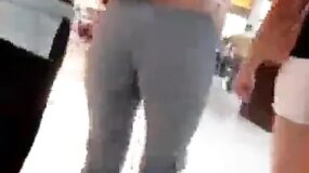 Hot asses in the mall