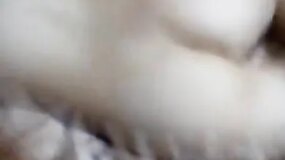Rubbing her pussy while she’s naked and laid out