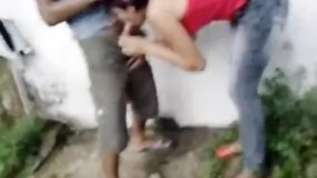 The hottest chick in class getting fucked on the way out