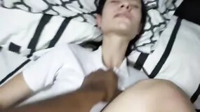 Andreita came hammered to my house and stayed to sleep so her parents wouldn't bitch at her.