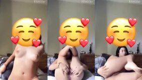 Teen Masturbating It's All About Covering Her Face But She Can't Help Being a Slut