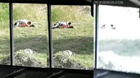 Tec Zamora cheerleaders caught fucking in the school courtyard