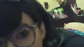 Paola de Veracruz showin' her ass on webcam 1