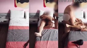 This damn pig jammed his big dick into a spicy hot chick’s pussy