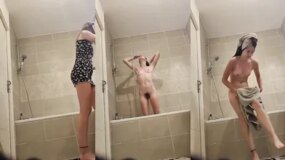 I wanted to see how tasty she is bare-naked, and lucked out when she stayed over and I got her on video.